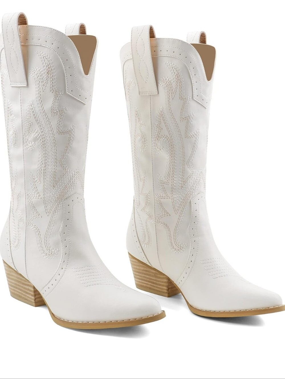 White Western Cowgirl Boots